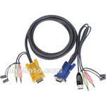 Iogear Cabo KVMP USB G2L5302U- 6,0 p�s (1,8 m)