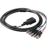 Communications Specialties 1206 Adapter Cable HDB15 Male to BNC Male x5 - 6' (1.83 m)