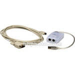 Pipeline-Digital USB to Twin Mini-DIN 8-Pin (Mac) Adapter & Mac to RS-422 Deck Control Cable 