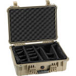 Pelican 1524 Case with Padded Dividers (Desert Tan)
