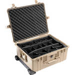 Pelican 1610 Case with Dividers (Desert Tan)