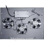 Middle-Atlantic ERK or SCRK Rack Fan Top and 3, 4.5" Fans (Light Gray)