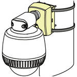 American Dynamics Long Arm Mount for Programmable Cameras