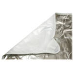 Photoflex Reversible Fabric for LitePanel Frame, White/Silver (39x39", 1x1m)
