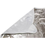 Photoflex Reversible Fabric for LitePanel Frame, White/Silver (77x77", 1.9x1.9m)