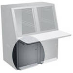 Middle-Atlantic Locking Solid Front Door (Black)
