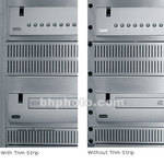 Middle-Atlantic 45U 78.75"H Trim Strip (Silver Brushed)