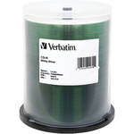 Verbatim Disco CD-R Prateado Silk Screen (Pack de Pino de 100)