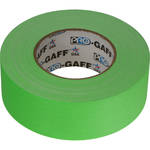 General Brand Pro-Gaffer Vinyl Tape - 2" x 50 Yd - Fluorescent Green
