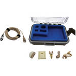 Voice Technologies VT500 - Flat Frequency Lavalier Microphone - Lemo-3 pin Connector (Beige)