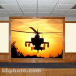 Draper High Contrast Black Rear Projection Screen without Frame - 26 x 47"