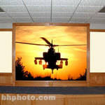 Draper High Contrast Black Rear Screen with System 100 Frame-26x47"
