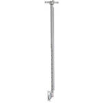 Chief FHPVS Flat Panel Ceiling Mount Kit with Adjustable Column (Silver)