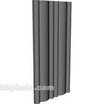 RPG Diffusor Systems ProFoam 48" x 24" x 2" Polyflex Foam Panel - 6 Pieces (Dark Grey)