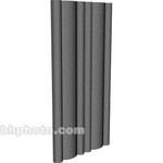 RPG Diffusor Systems ProFoam 48" x 24" x 2" Polyflex Foam Panel - 12 Pieces (Dark Grey)
