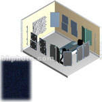 RPG Diffusor Systems AcousticTool Level 3 Acoustic Room Correction Package (Baltic Blue )