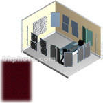 RPG Diffusor Systems AcousticTool Level 3 Acoustic Room Correction Package (Red Accent )