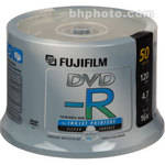 Fujifilm DVD-R 4.7GB 16x Silver Inkjet Hub (50)