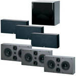 Jamo D 6PEX 6.1 Home Theater Speaker System (Brushed Aluminium)