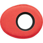 Blue Star 90132 - Capa de Ocular Oval Grande em Microfibra Vermelha