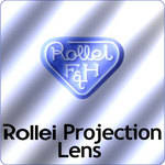 Rollei 90mm f/3.5 AV-Xenotar HFT Projection Lens for Dual P Slide Projector