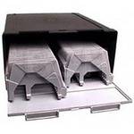  Rollei 6x6 Slide Trays - Two Trays - Each Tray Holds 30 6x6cm Slides - Extendible 