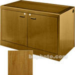 Sound-Craft Systems 2-Bay Equipment Credenza - Veneer/Natural Mahogany 