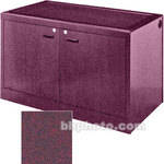 Sound-Craft Systems 2-Bay Equipment Credenza - Carpet/Brick