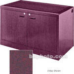 Sound-Craft Systems 3-Bay Equipment Credenza - Carpet/Brick