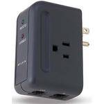 Belkin Travel Surge Protector with Hidden Swivel Plug - 2-Outlets