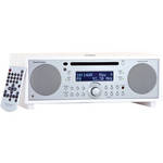 Tivoli Digital AM/FM/CD Hi-Fi Music System - White and Silver