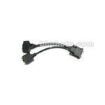 Aurora Multimedia DVI-I to DVI-D & VGA Breakout Cable - 6"