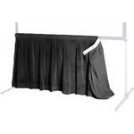 The Screen Works 48" Skirt for the 12x12' E-Z Fold Projection Screen-Black