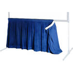 The Screen Works 48" Skirt for the 4'6"x6'2" E-Z Fold Projection Screen-Blue