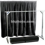 The Screen Works E-Z Fold Tech Surround - Velour - Black 
