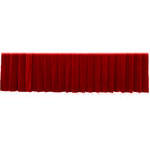 The Screen Works Drapery Panel for the 12'x13' Classic Screen - Velour - Burgundy