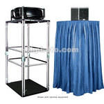 The Screen Works E-Z Fold Equipment Tower Kit - Velaire/Blue