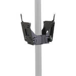 Chief FDP-4237B Dual Small Flat Panel Display Pole Mount (Black)
