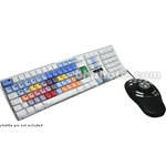 Logic Keyboard Avid Media Composer Wireless Apple G5 Keyboard 