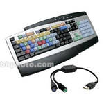 Logic Keyboard Classic Keyboard for Cubase/Nuendo for Windows - USB and PS/2