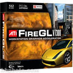 ATI FireGL V7300 PCI Express Workstation Display Card 