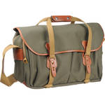 Billingham 555 Shoulder Bag (Sage with Tan Leather Trim)