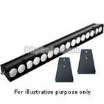 Altman 4 Circuit Borderlight, Floor Trunnions - 6'