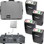 Telex Legacy 4 - 4-User Full-Duplex Wireless Intercom System