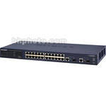 Netgear ProSafe 24-Port 10/100 Smart Switch with 12 PoE and 2 Gigabit Ports