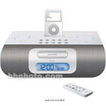 iLuv i177 Stereo Clock Radio for iPod - White