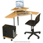 Balt Corner Desk, Right Unit, Model 89833  (Teak)