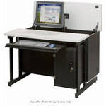 Balt Hide Away Desk, Model 89850 (Gray)