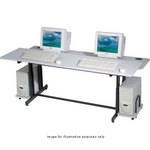 Balt Split Level Training Table, Model 83080  - 72 x 25.5-31.5 x 36" (Gray)