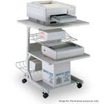 Balt Laser/Dot Matrix Printer Stand, Model 20802 (Gray)